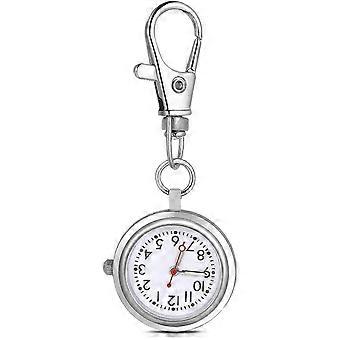 Nurse Watch Luminous Pointers Pocket Watch Creative Keychain Key Buckle Hanging Watches for Women Me