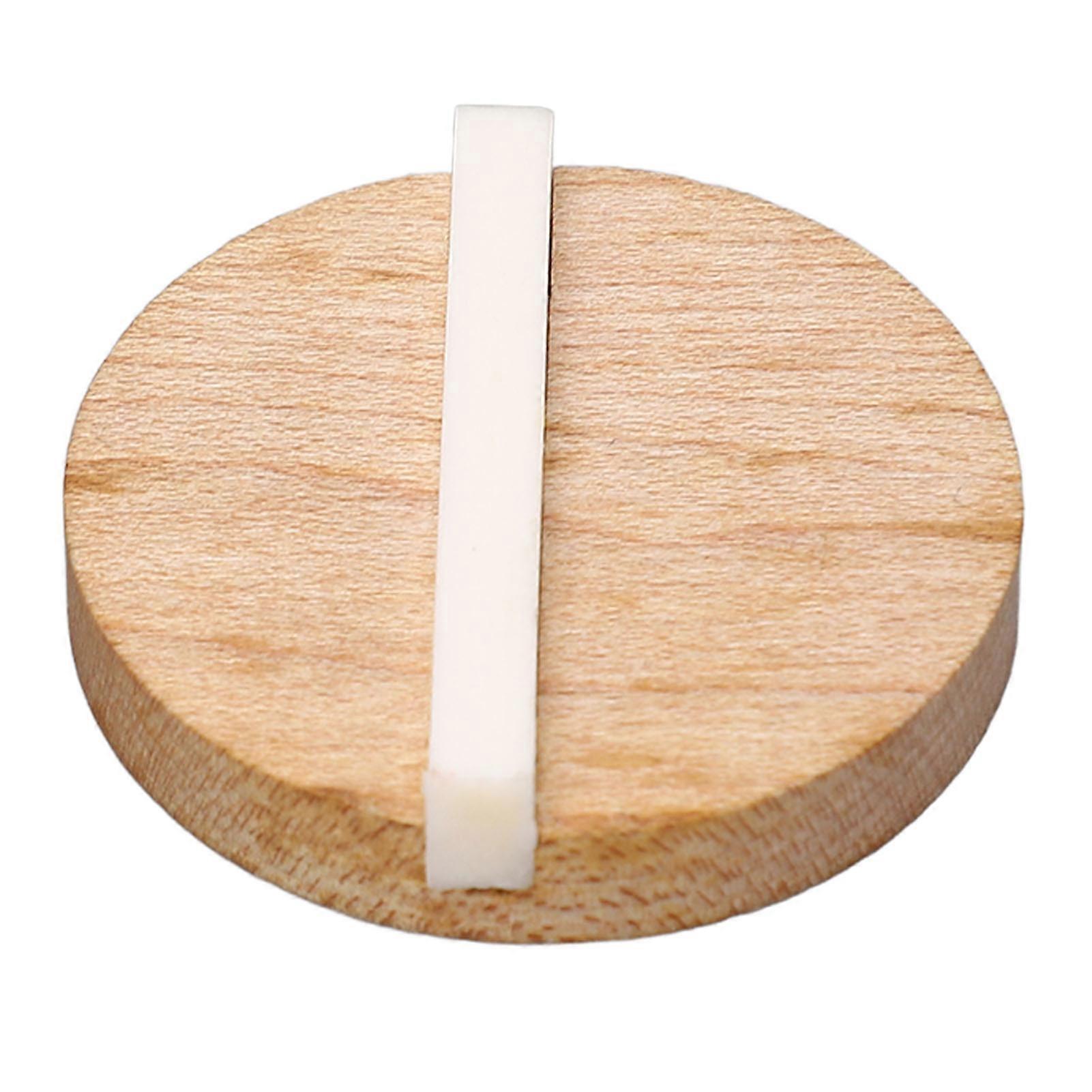 Guitar Resonator Biscuit Replacement Maple Wood Biscuit with Ox Bone Saddle for Single Cone Resonator GK999B 