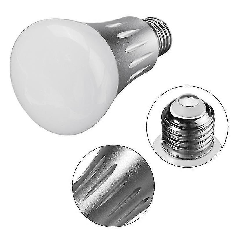 E27 7w RGBW WiFi Smart LED Light Bulb, App Control, Compatible with Certain Brand Assistants, AC85-265V