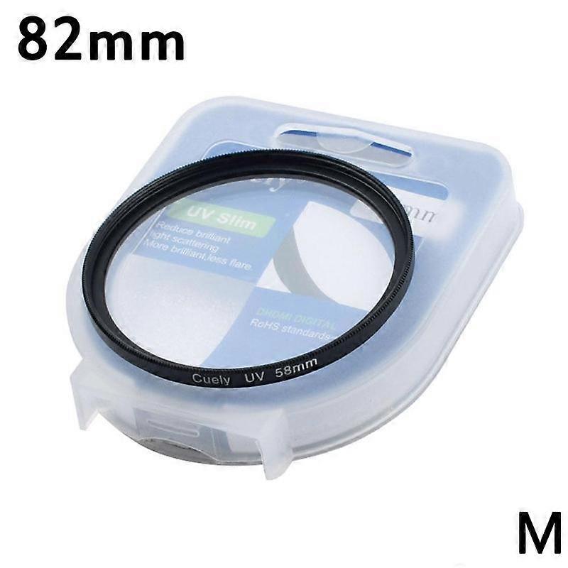 Black (M) 82mm$ Camera filter 37 40.5 43 46 49 52 55 58 62 67 72 77 82mm UV filter protection