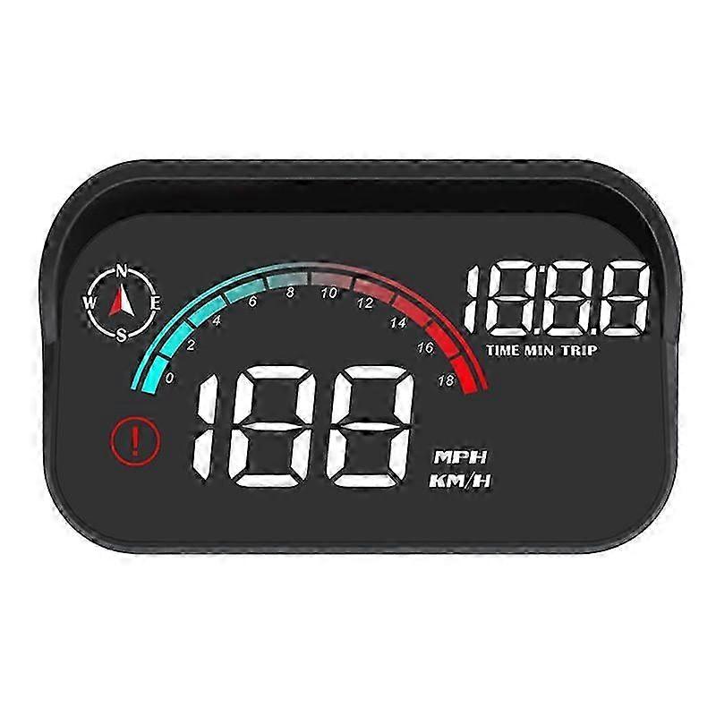 M22 Car GPS HUD Head-Up Display USB Speedometer Compass Universal Edition0612