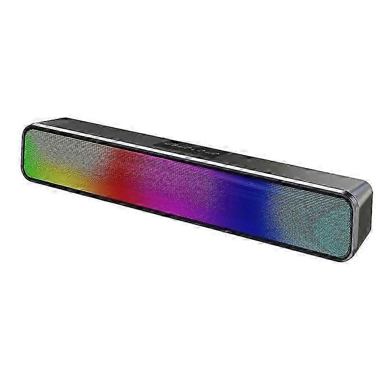 LED Marquee Multi-Function Wireless Bluetooth o RGB Dazzling Computer Speakers Home Desktop Spe