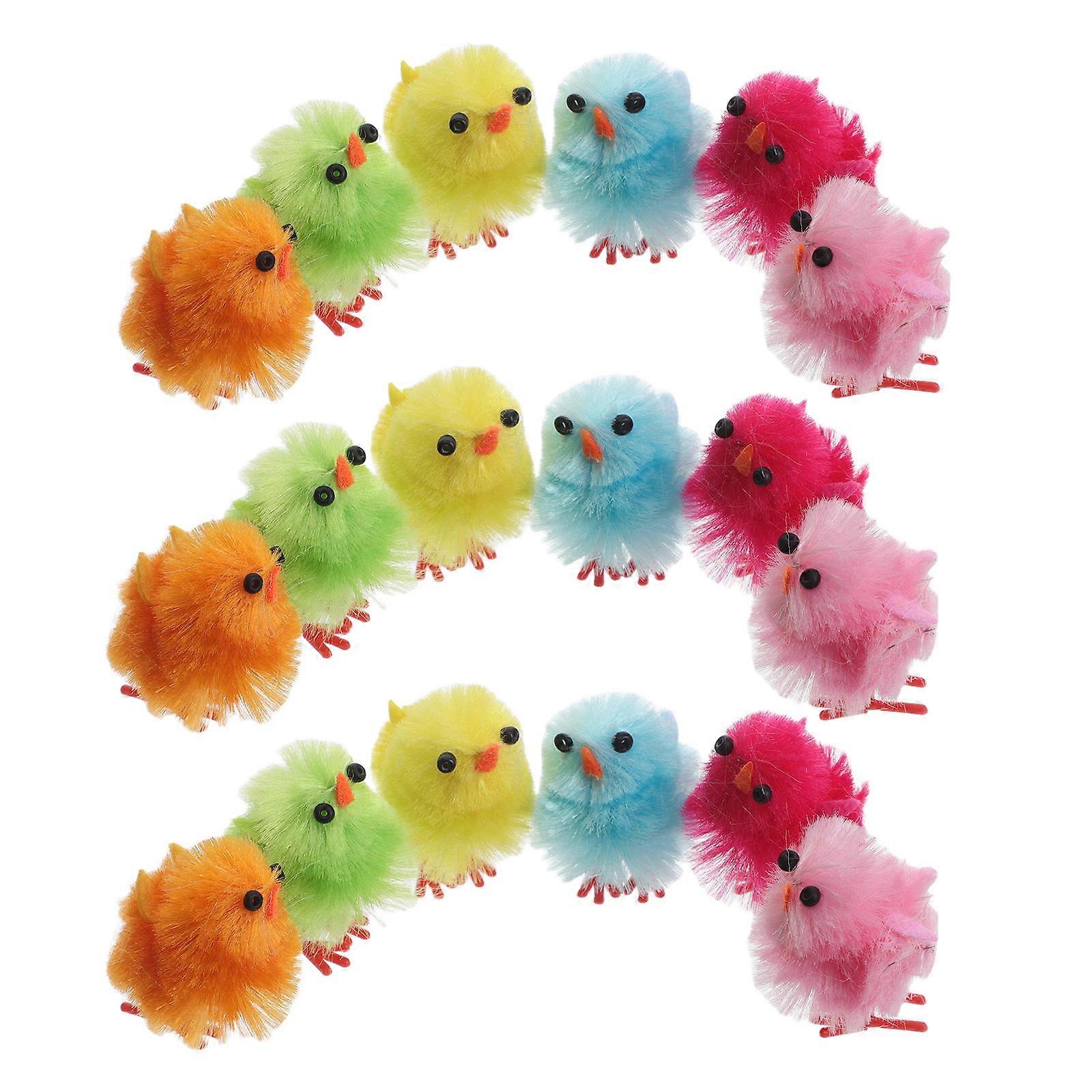 Celebratory Easter Mini Ornaments, Fine Craftsmanship Chick Decor for Special Events
