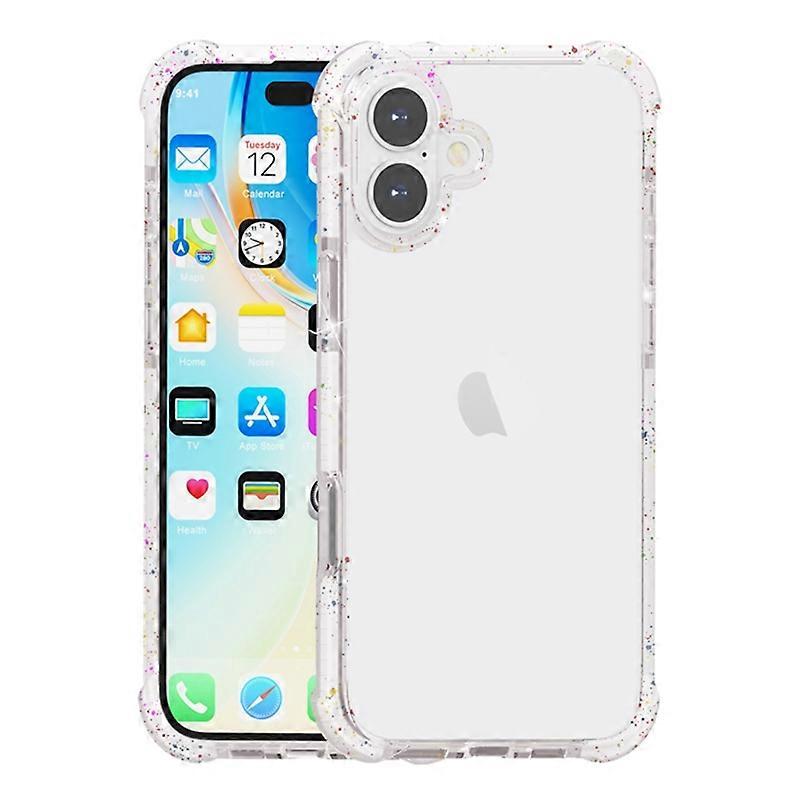Acrylic Color Point Transparent Phone Case