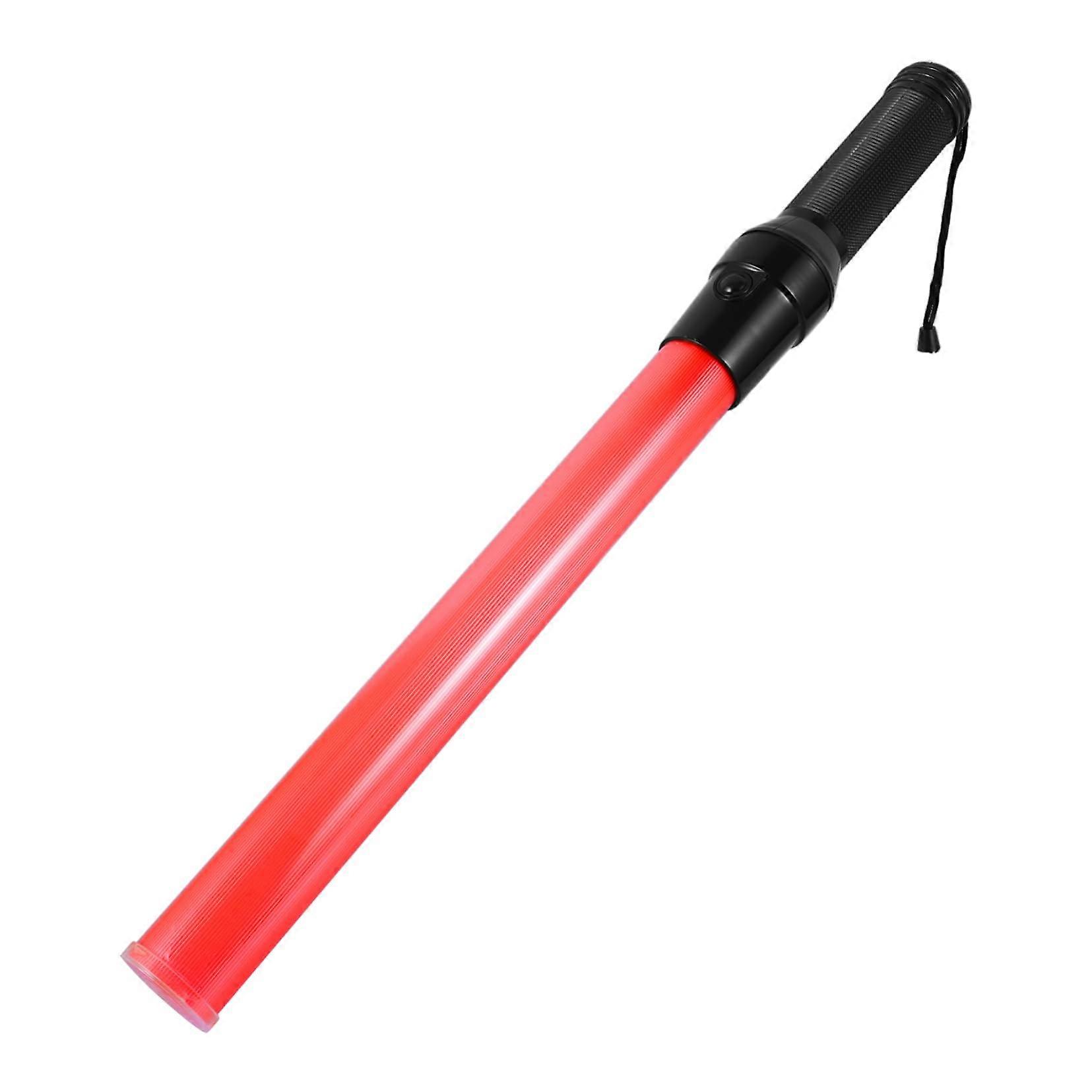 2 pieces glow stick traffic baton for traffic control highintensity robust shockproof emergency situations without battery