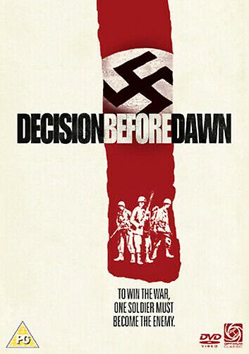 Decision Before Dawn DVD (2011) Richard Basehart Litvak (DIR) cert PG - Region 2