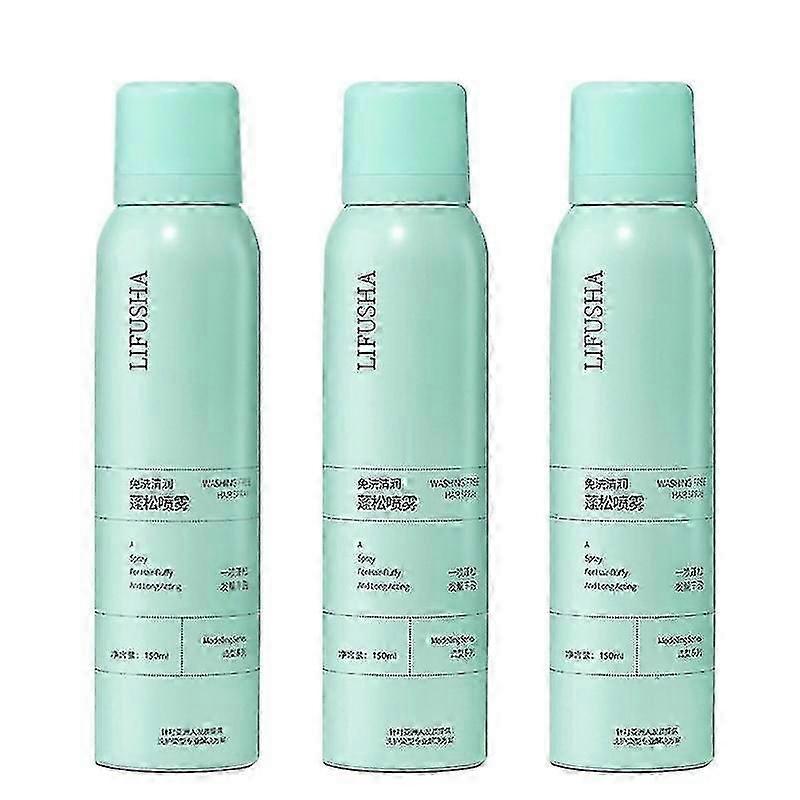 3pcs Sec Shampoing Poudre De Fixation De Cheveux