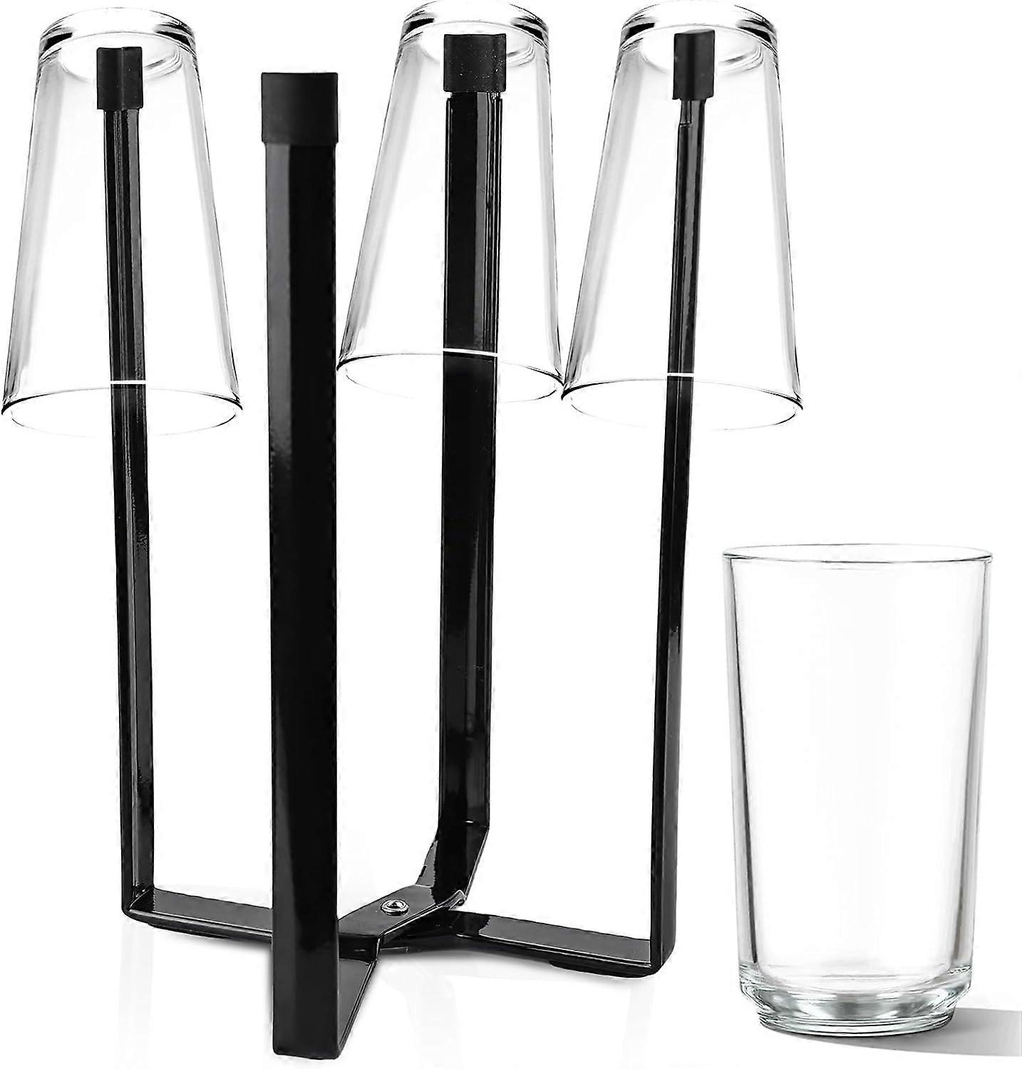 Bottle Drying Rack: Foldable Steel Baby Bottle Drying Rack, Plate Holder, Bottle Drying Rack, Foldable Bottle Holder, Bottle Dryer Can Be Used for Cu