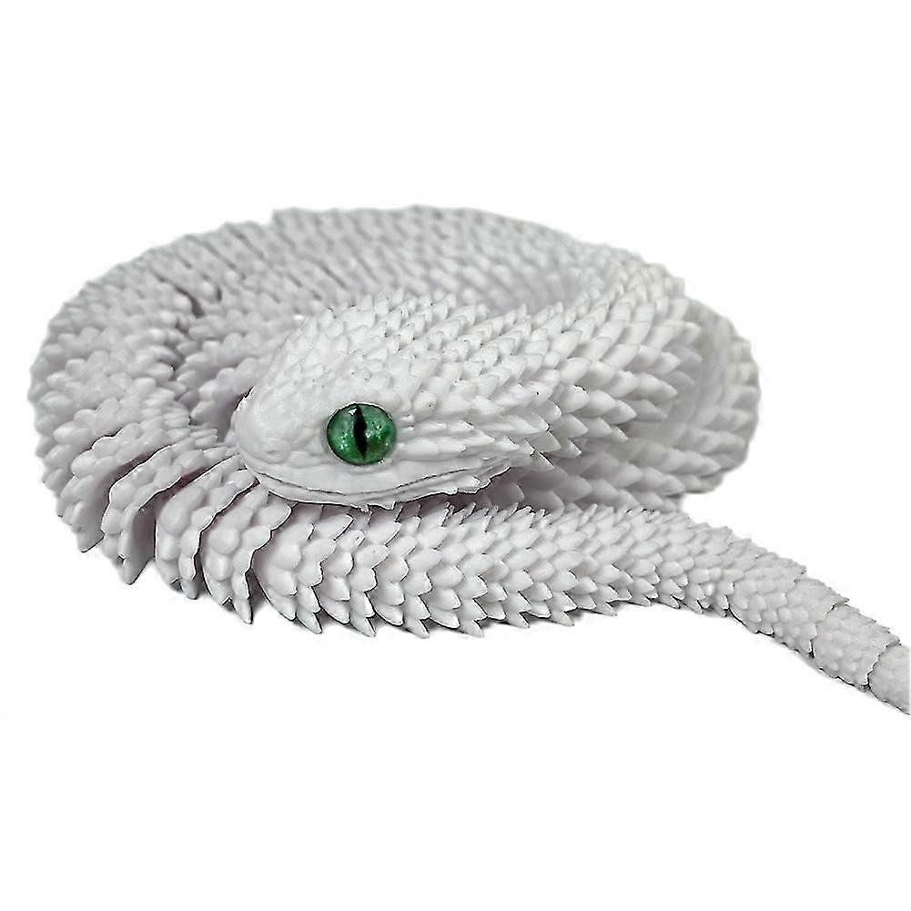 Figurine articulée flexible 3D Viper multi-articulations mobile 3D Snake, modèle cadeau 3D