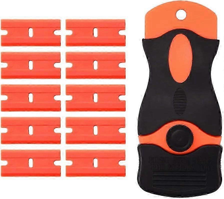 Glass Scraper Plastic Knife - Labels and Stickers Removal Tool