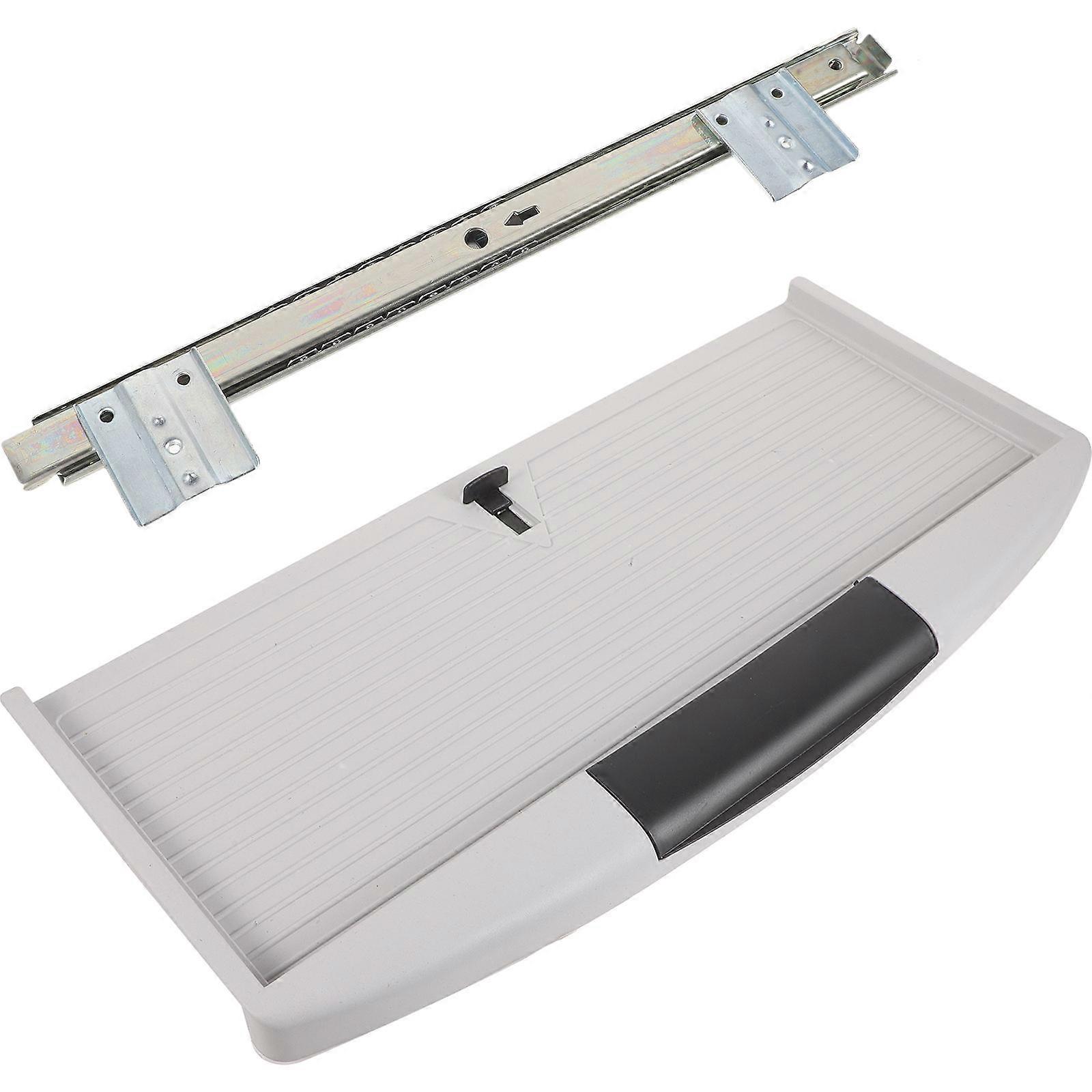 Table Keyboard Tray Large Keyboard Drawer With Sliders Hand Fatigue Reduction For Home Use 1 Set