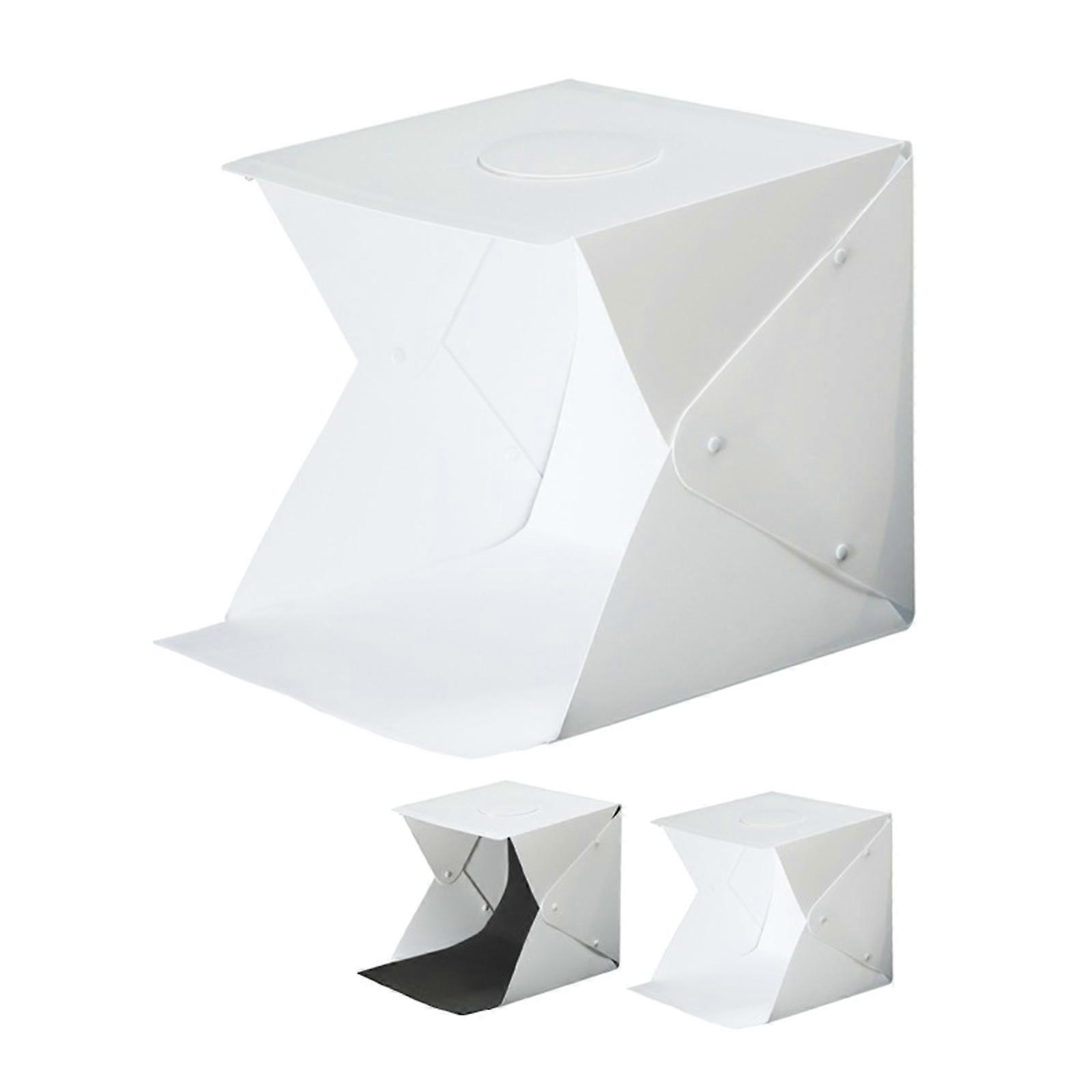 LED Folding Light Box 30x30 Portable Photo Studio Softbox for camera