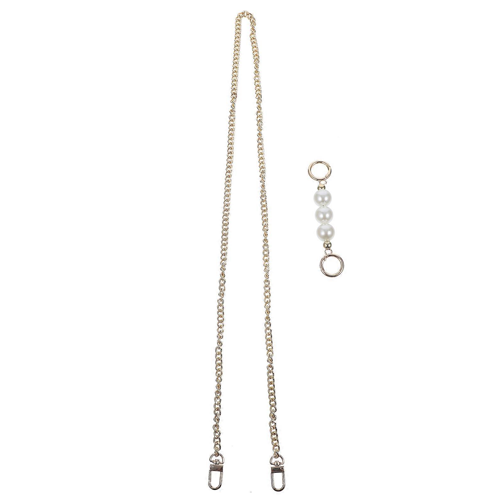 Pearl Chain Strap Extender for Handbags – Durable, Reusable Crossbody Purse Accessory for DIY Style Transformation