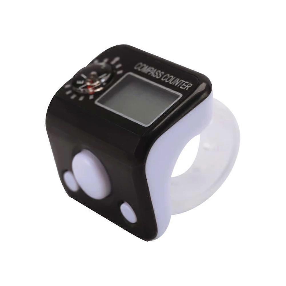 Finger Counter with Compass Portable Digital Tally Clicker for Counting Inventory Sports Events Classroom