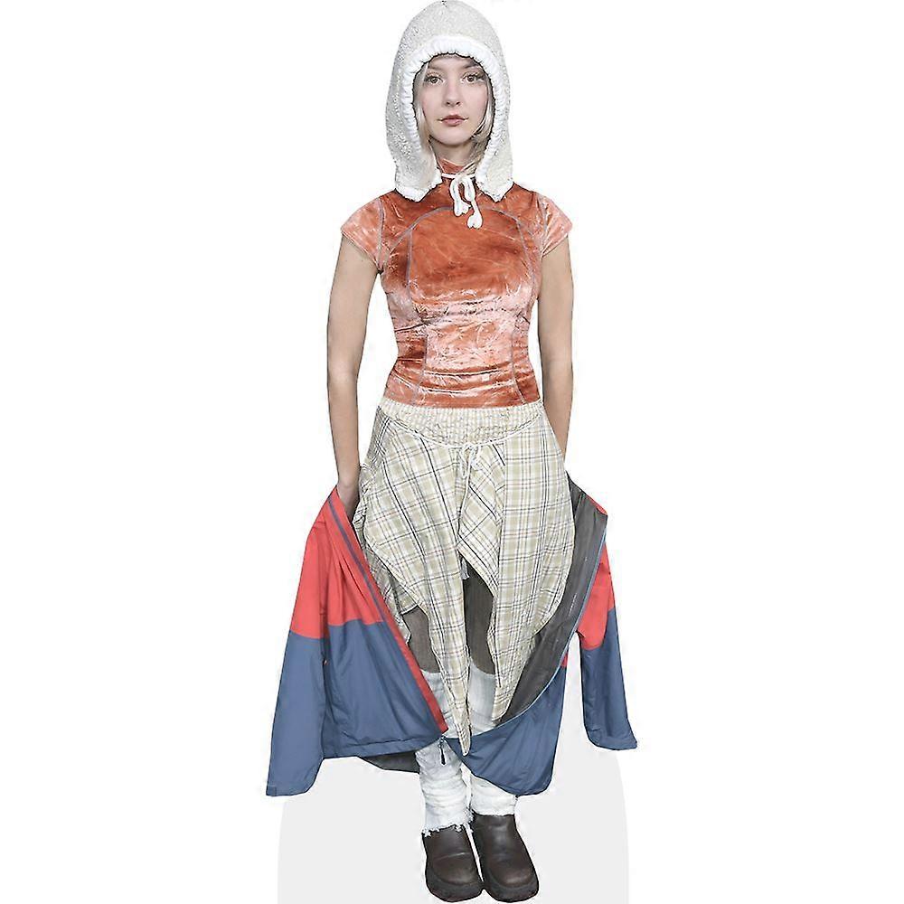 Dora Jarkowski (Coat) Cardboard Cutout (lifesize OR mini size). Standee. Stand Up.