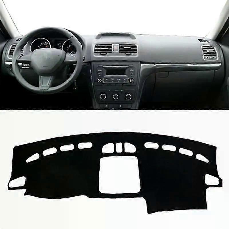 Car Styling Fit For Skoda Yeti 2009 2010 2011 2012 2013 2014 2015 2016 2017 Dash Cover Mat Pad Dashboard Sunshade Carpet Accessories