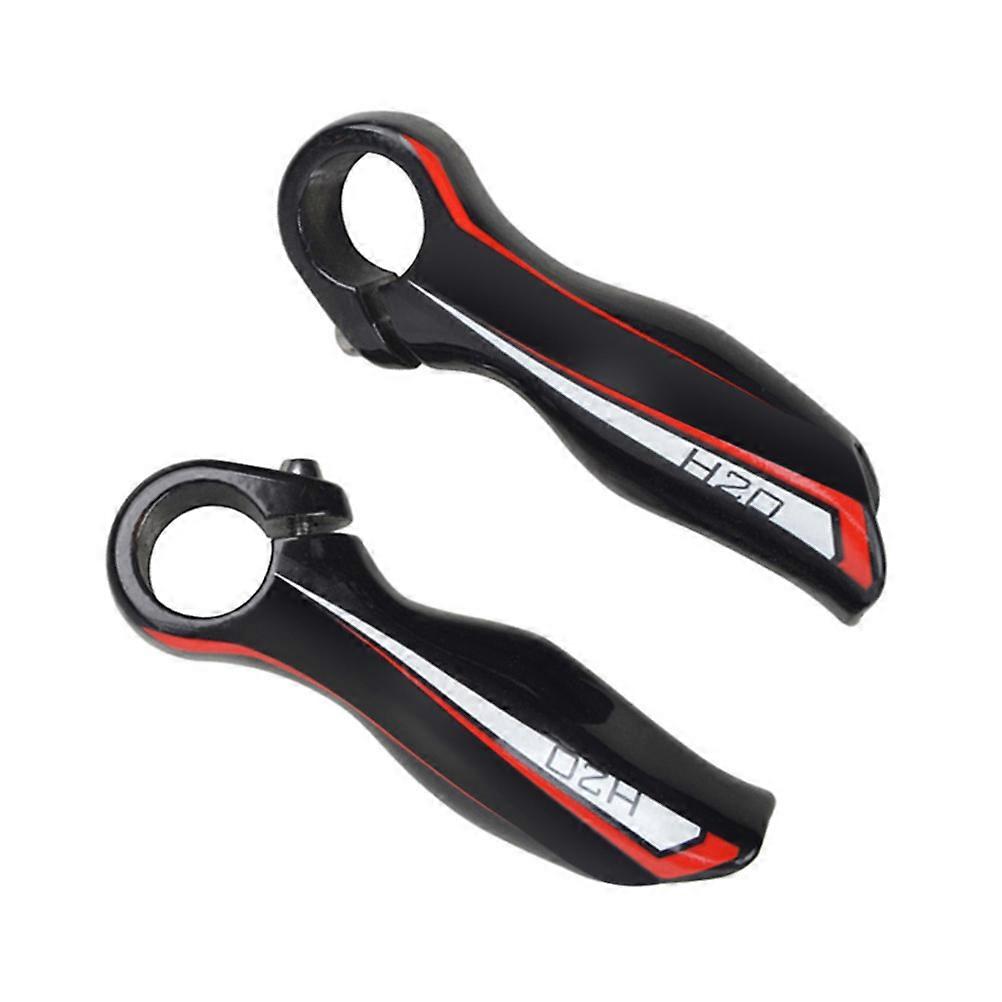 Ergonomic Bike Grips Handlebar Ends For Cyclists Road Biking Comfortable Aluminum Alloy 12x8.5x3cm 1 Pair
