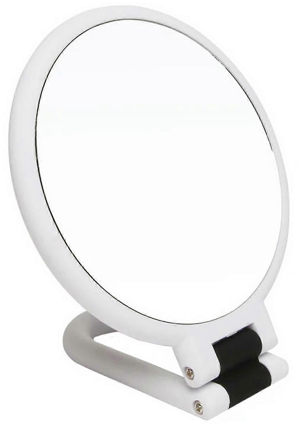 Alice Wheeler London Soft Touch Hand Mirror - White