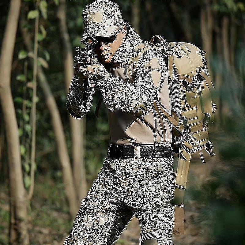 Tactical Suit Cargo Pants with Knee Pads for Military Use
