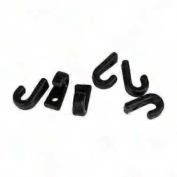 10x Nylon Single Hole Lashing Hook Hook for Kayak boat paddle Board 6Pcs