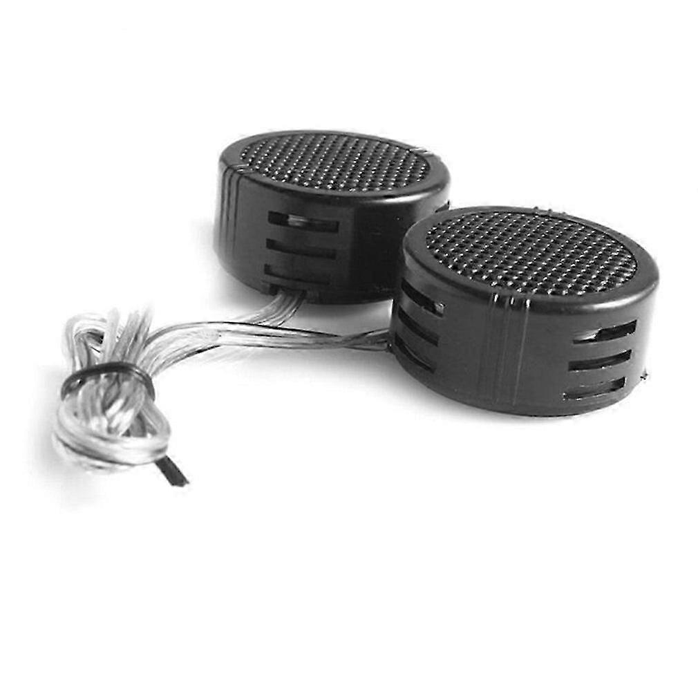 2pcs 500w Car Power Built-in High Efficiency Mini Dome Tweeter Loudspeaker Crossovers Auto Loud Speakers