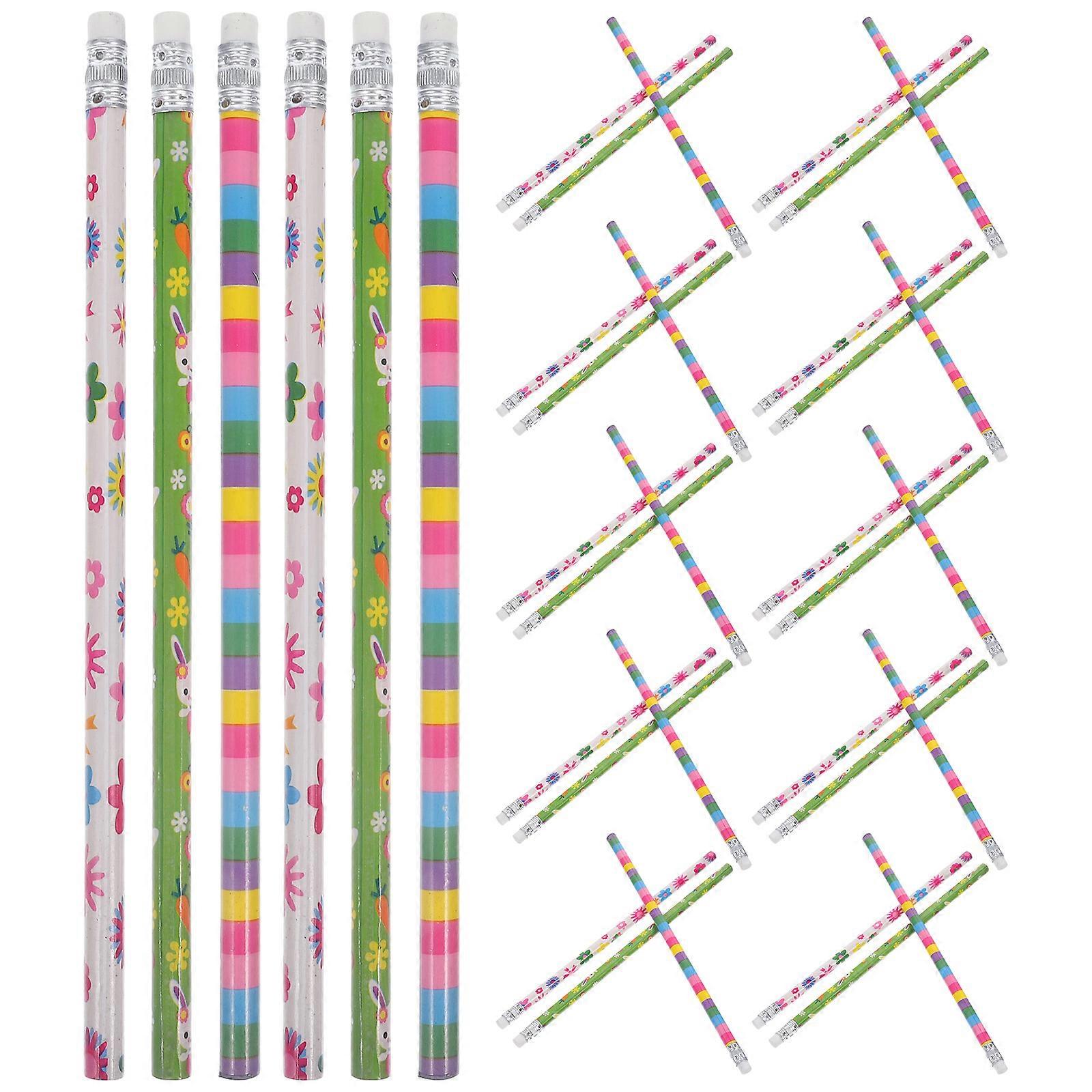 Students Writing Pencil Portable Kids Pencil Office Party 40Pcs