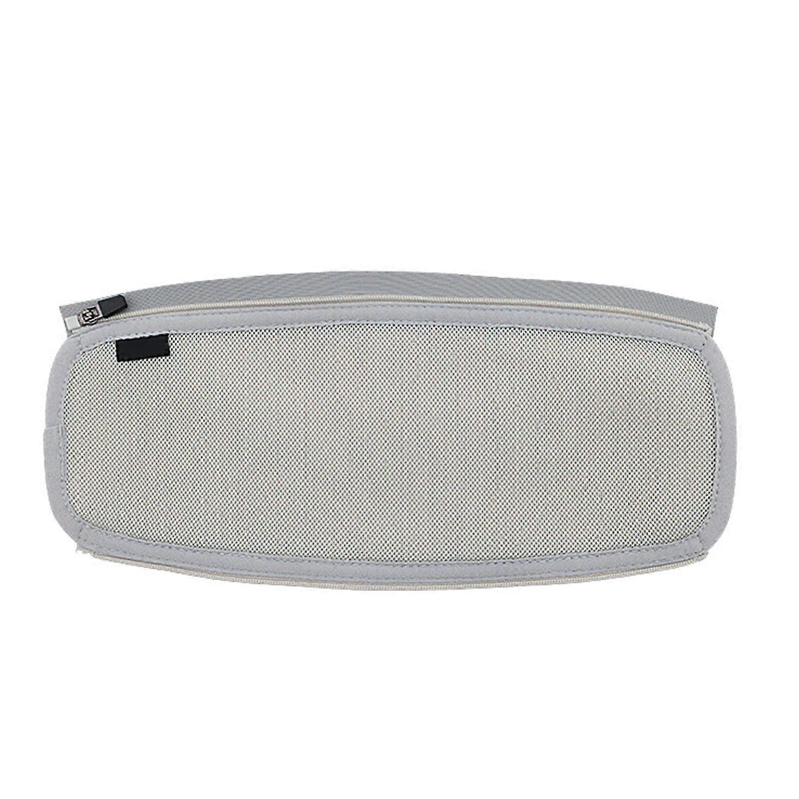 Protective Headband Sleeve For KrakenV4 Headsets Comfortable Fit With Durability Fabric Smooth Zippers Closures Silver