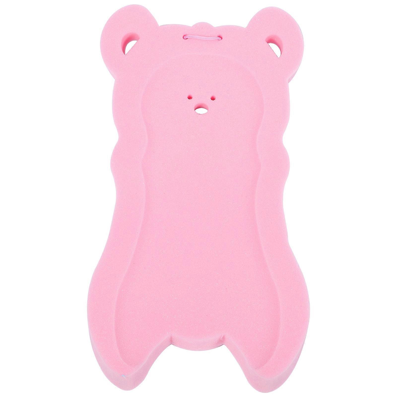 Baby Bath Pad Non-Slip Pink 53x27cm 1Pc
