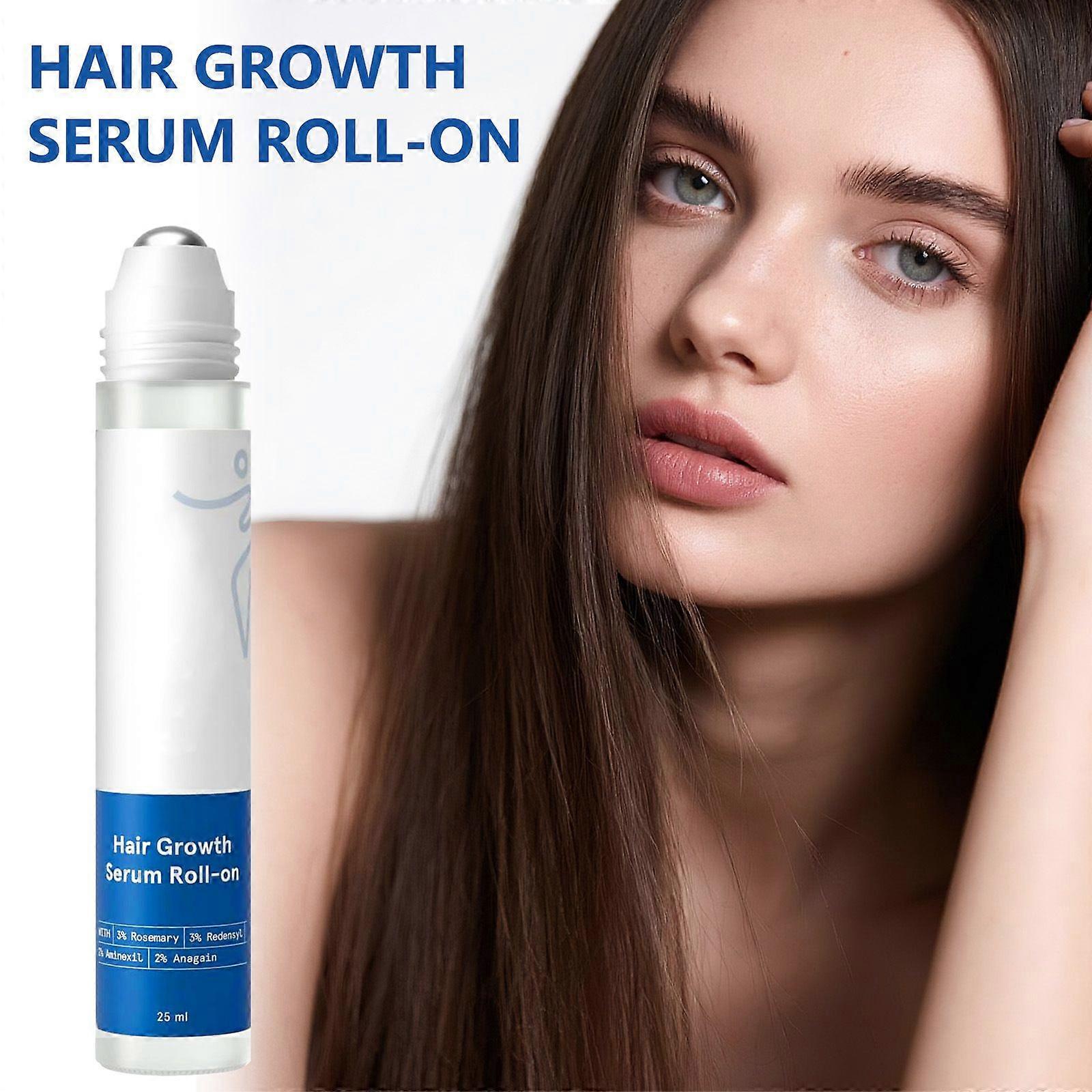 Advanced Hair Growth Serum Roll-On – 3% Rosemary & Aminexil, Redensyl – 25ml