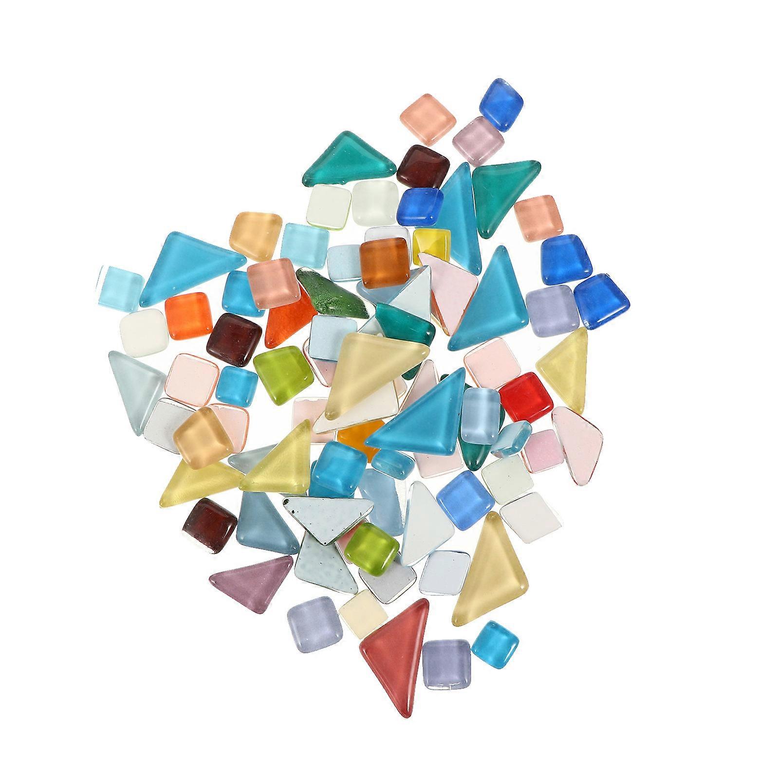 Stone Glass Tiles for DIY Crafts, Art Projects, and Creative Home Decor Designs