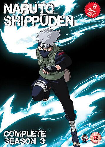 Naruto - Shippuden Complete Series 3 DVD (2013) Hayato Date cert 12 8 discs - Region 2