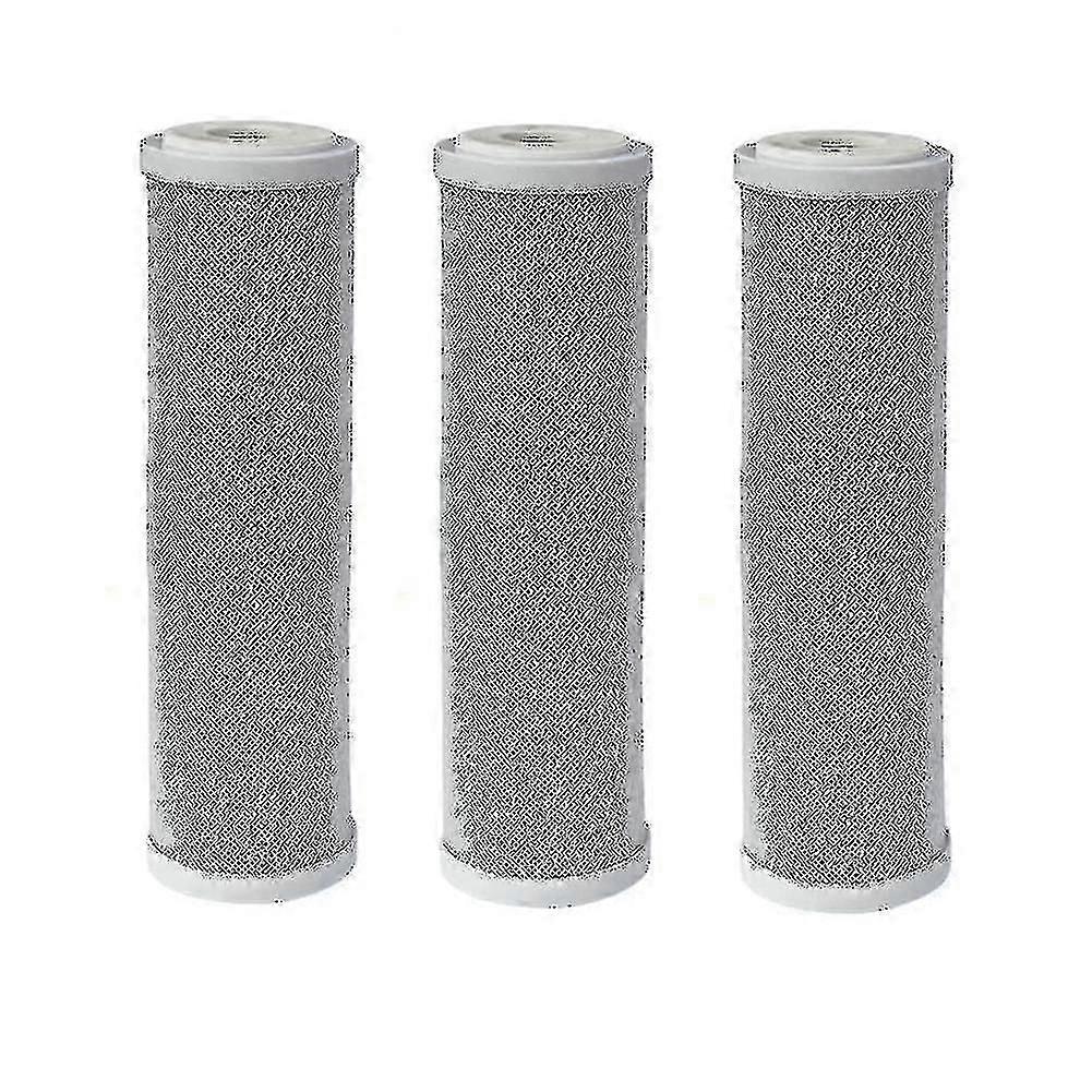 3pcs 10 "CTO活性炭水フィルター、ウォーターフィルターカートリッジ
