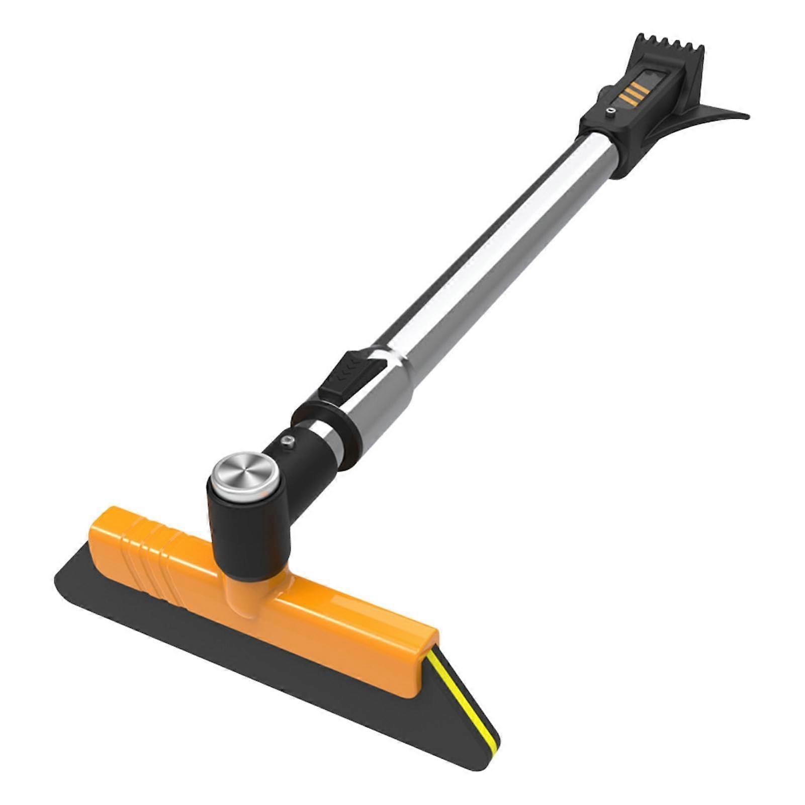 Snow Brush, Telescopic Snow Scraper, Ice Scraper, Sturdy, Adjustable Length (39.37 inches)