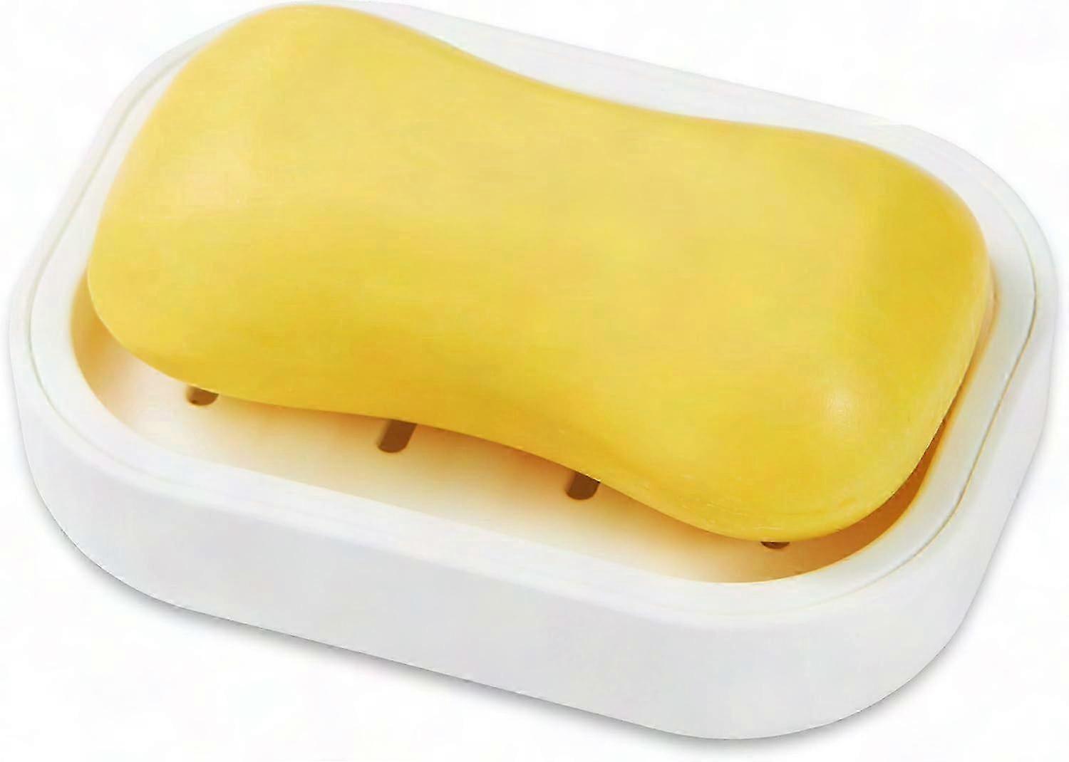 Moisture-Free Soap Storage Tray with Drainage Feature