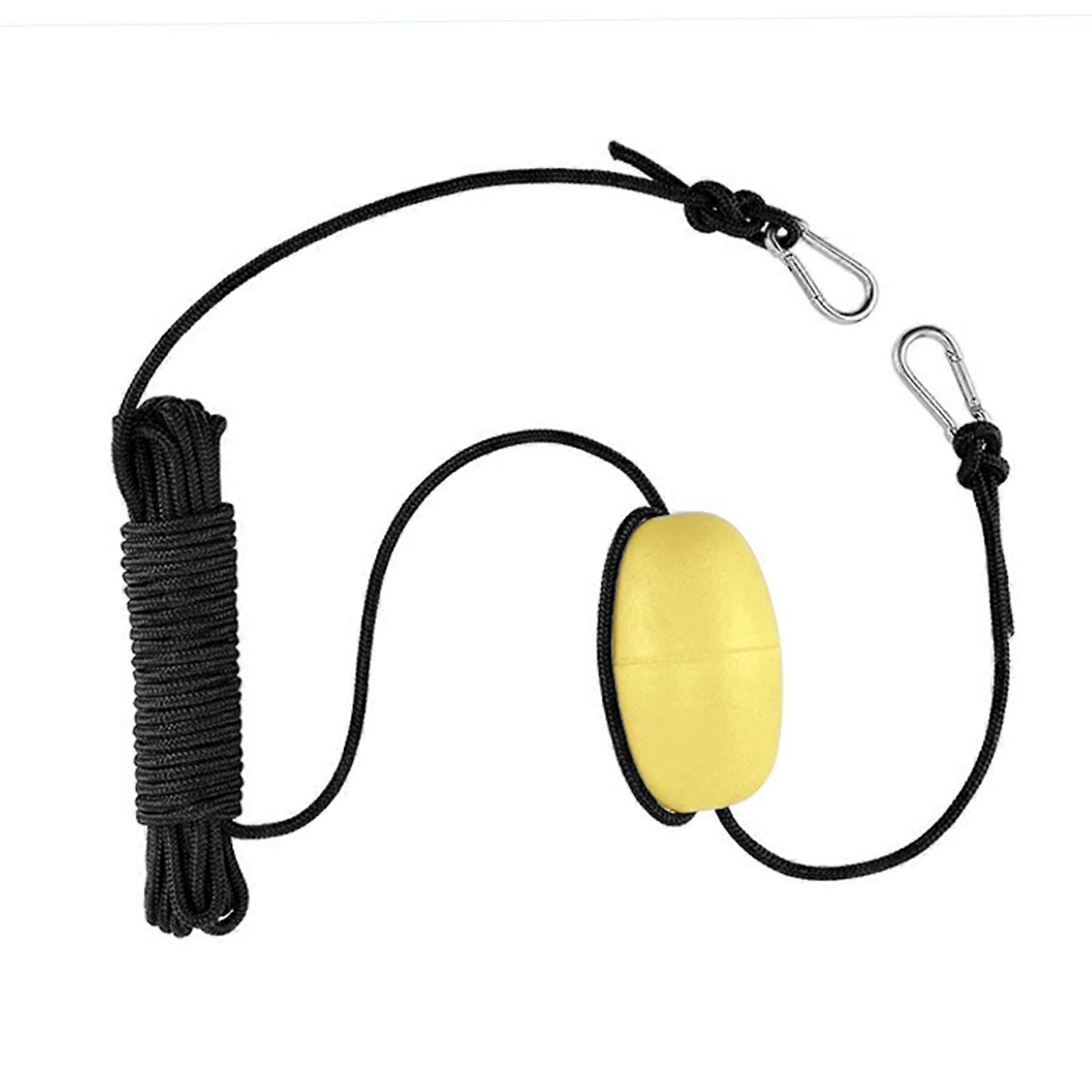 Drift Anchors Tow Throw Leash Boat Buoy Float Leash with Hook Floating Drift Rope Kayak Throw Line Kayak Accessory Multicolor