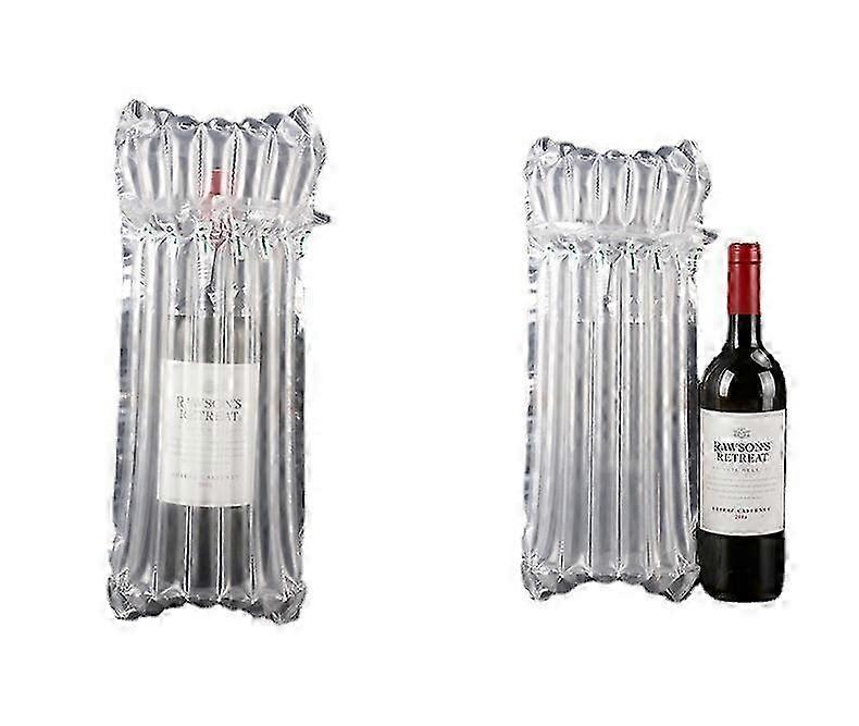 Inflatable protector for wine bottles - 10pcs reusable travel cushion