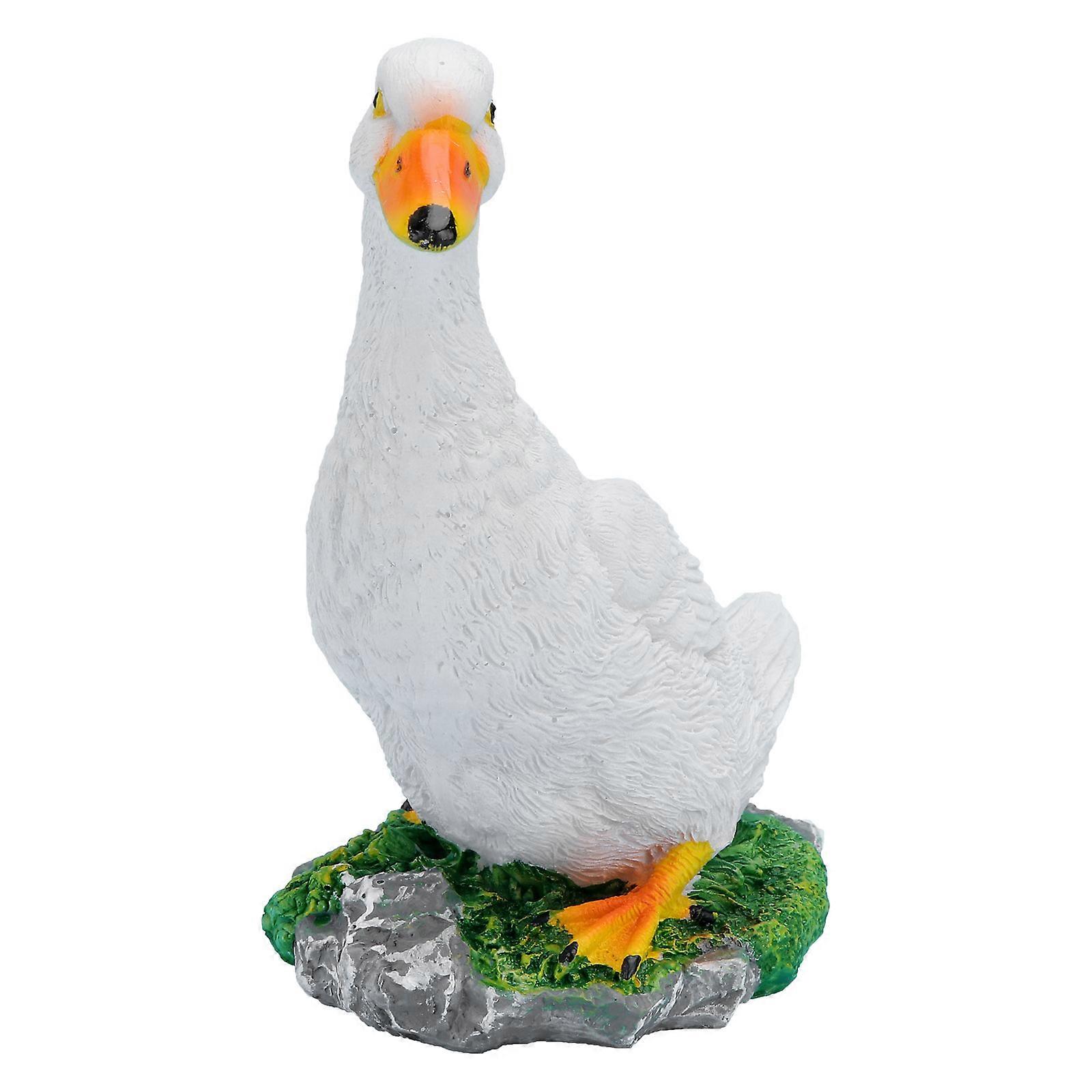 Creative Duck Shaped Garden Ornament – Realistic Landscape Decoration for Home, Office & Outdoor Spaces