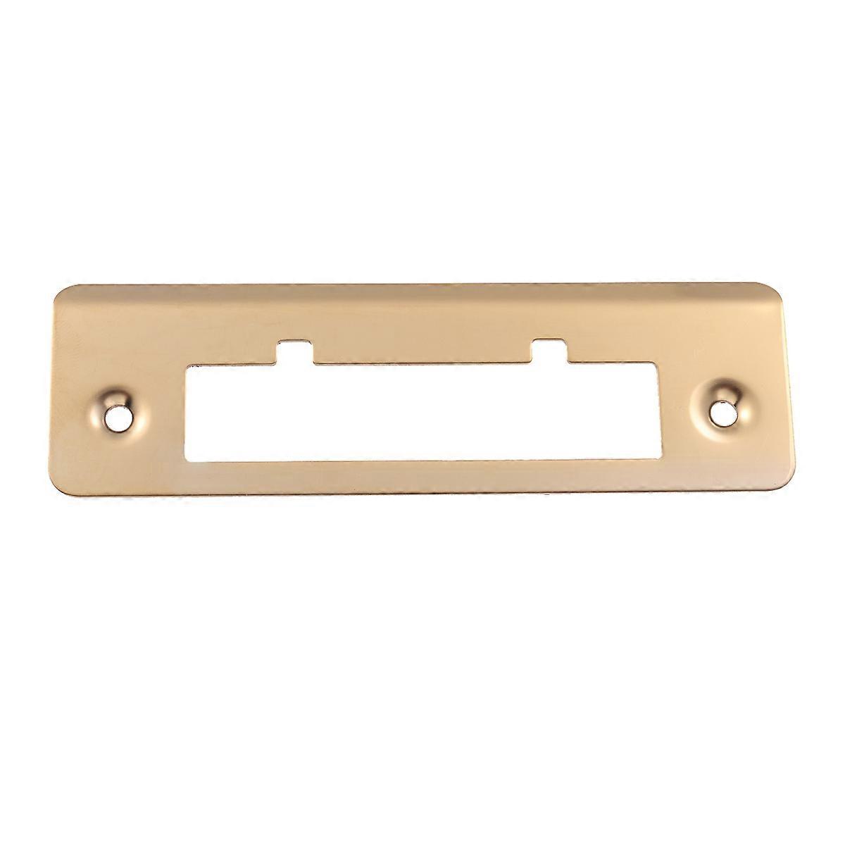 Fixations de porte en acier inoxydable pour un usage domestique avec deux vis jaune 1Set