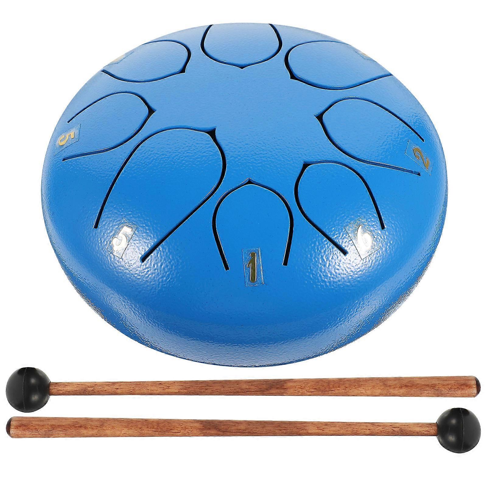 1 Set Ethereal Tongue Drum Hand Pan Percussion Instrument for Beginners – Enhances Imagination, Focus, and Relaxation for Peaceful Meditation