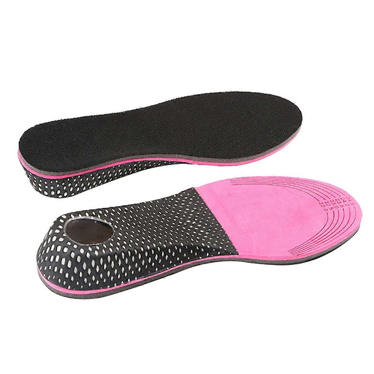 1 Pair of  Insoles for Shoes with Raiser, Breathable and SweatAbsorbing for Sports and Height Adjustment for Trainers and Running Shoes