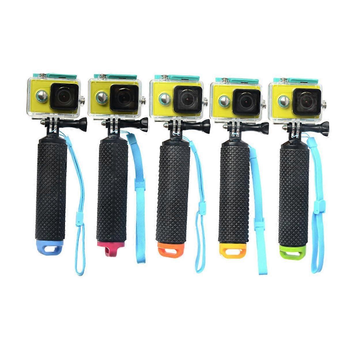 Diving Stick Floating Hand Grip for Camera Adjustable Underwater Selfie Stick Yellow
