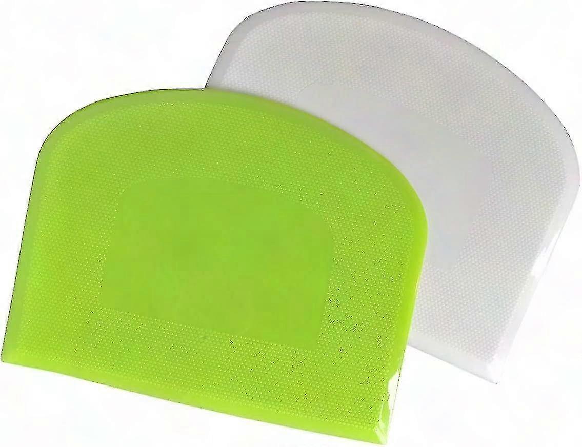 Flexible Plastic Bowl Scraper Spatula for Kitchen Baking and Cooking