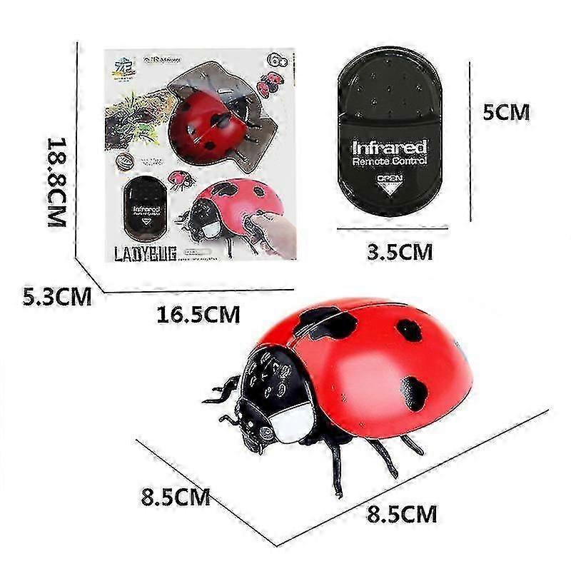 Simulation Insecte Infrarouge Télécommande Animal Jouet Rc Scorpion Araignée Coccinelle Enfants Cadeau-ZZY