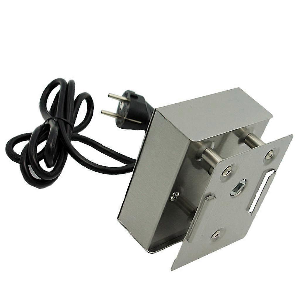 电动烤架电机 220V 240V,耐用的高扭矩烧烤电机,适用于户外烹饪,与标准烤架兼容