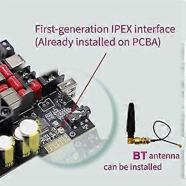 220Wx2 Lossless بلوتوث صوت مكبر للصوت وحدة ستيريو عالية ومنخفضة التحكم في الجهير TPA3251