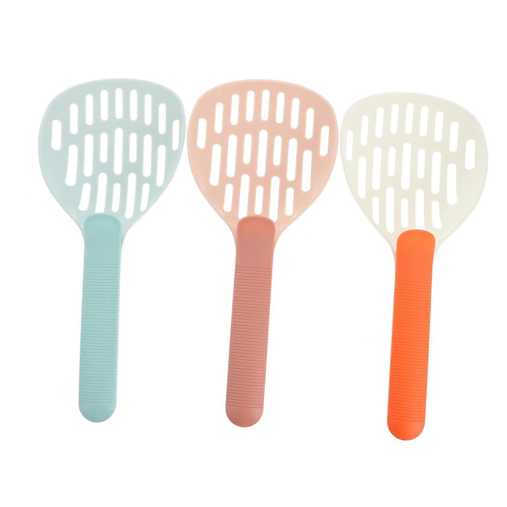 Pack of 3 Scoops for Cat Litter, Indoor Cat Litter Scoop, ABS Material.