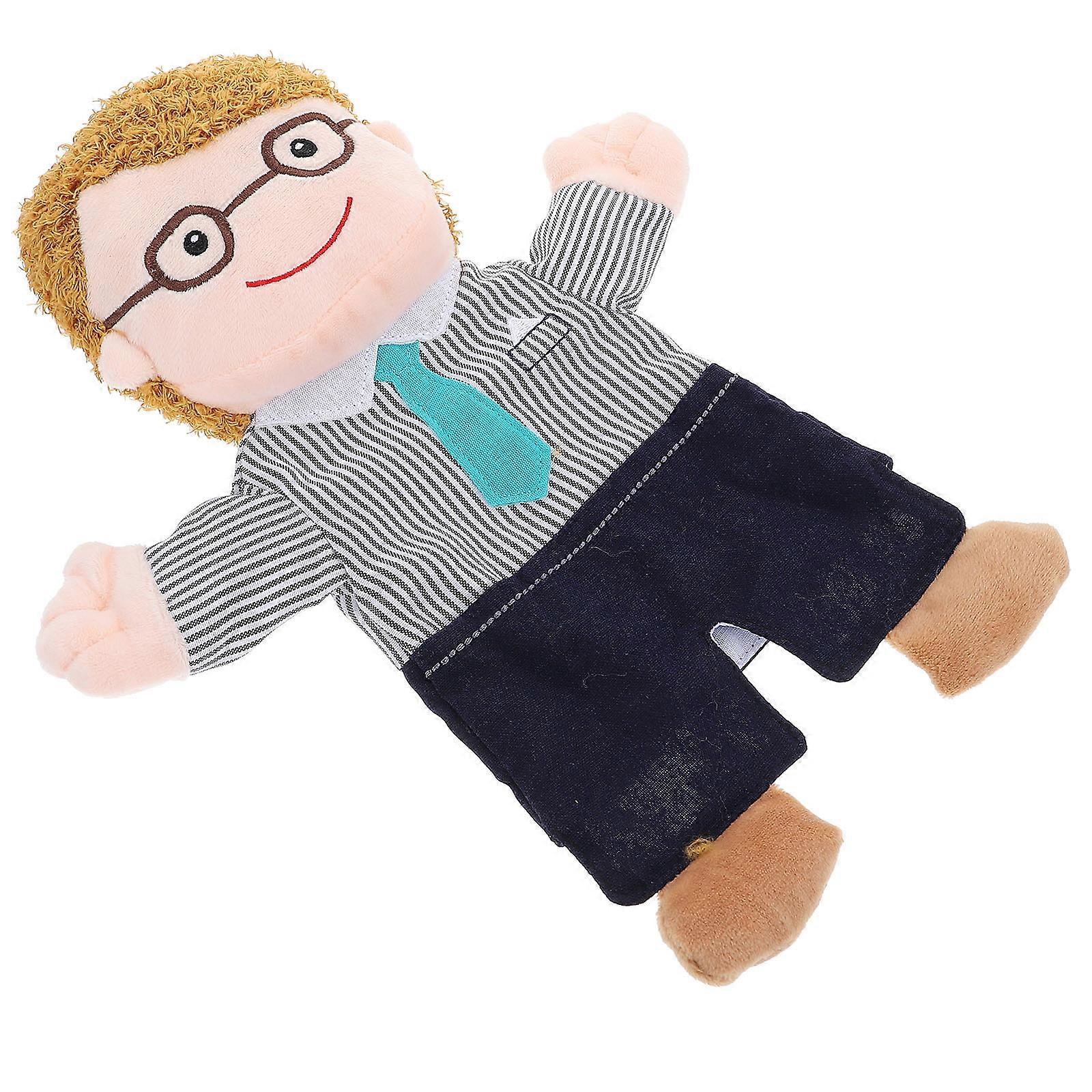 Interactive Family Puppet Designed For School And Kindergarten Use Featuring Design 1Set