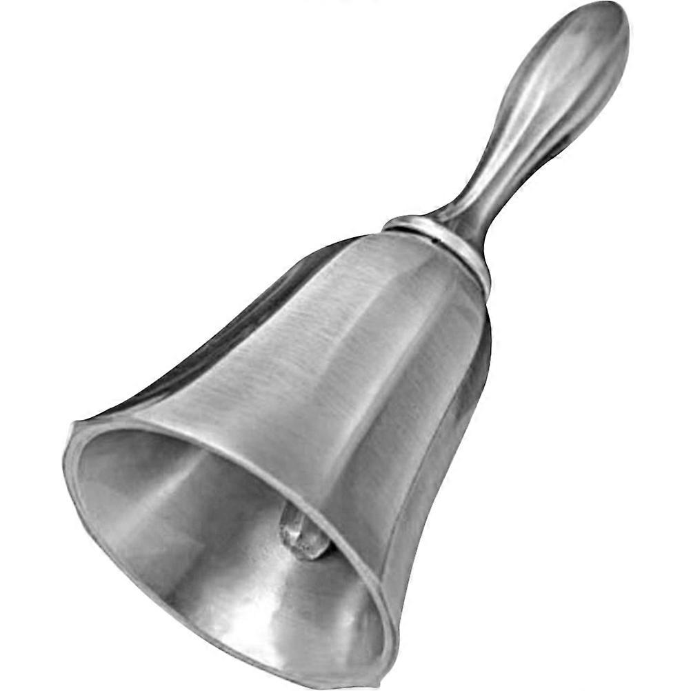 Call Bell Kitchen Dinner Bell Home Use Silver 10x4.8x4.8cm Notifying Customers 1Pack