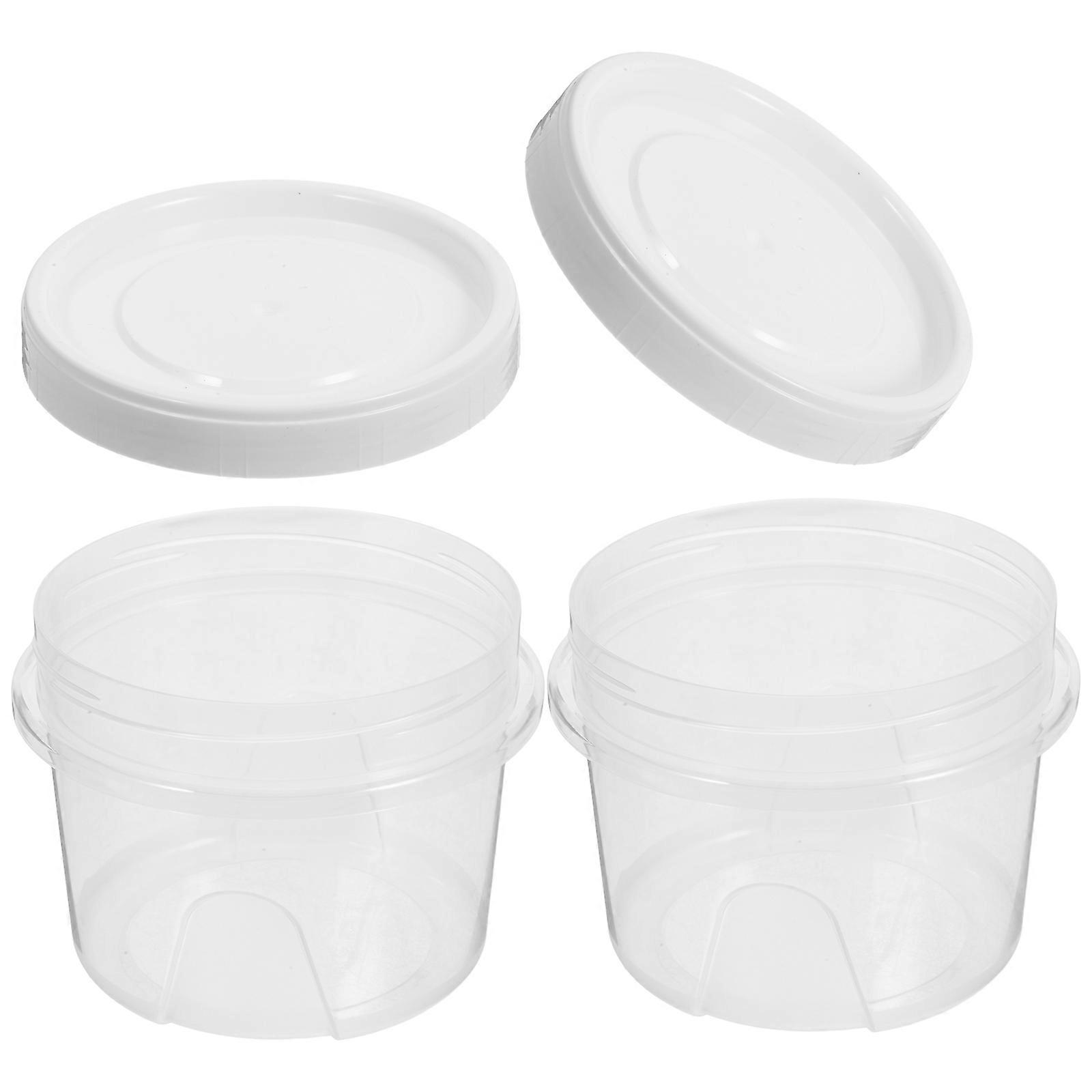 Reusable Airtight Food Storage Containers for Kitchen PP Material 2pcs