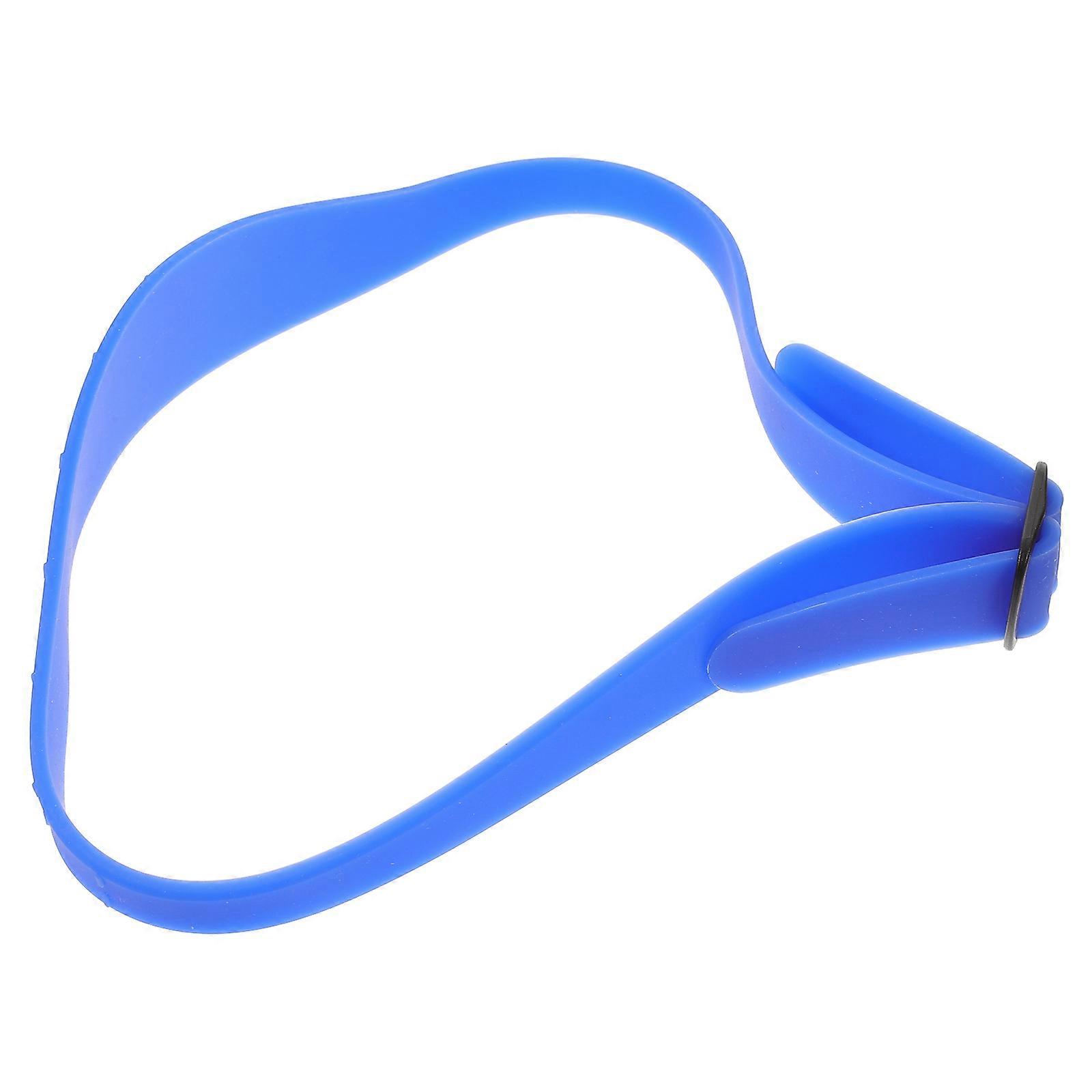 Blue Adjustable Hair Cutting Guide for Men and Boys Silicone Material Flexible and Durable 0.5 Inch